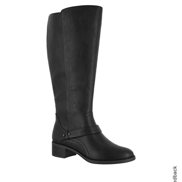 3/$33 ♦️♦️♦️ Easy Street Black Riding Boots - Picture 6 of 6